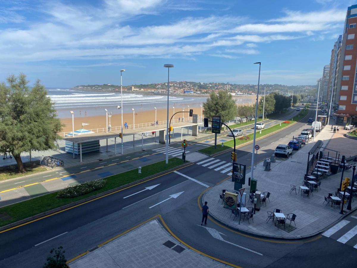 La Siete De San Lorenzo Gijón Dış mekan fotoğraf