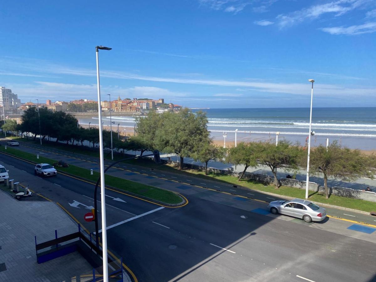 La Siete De San Lorenzo Gijón Dış mekan fotoğraf