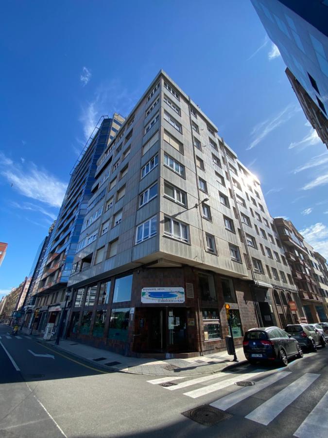 La Siete De San Lorenzo Gijón Dış mekan fotoğraf