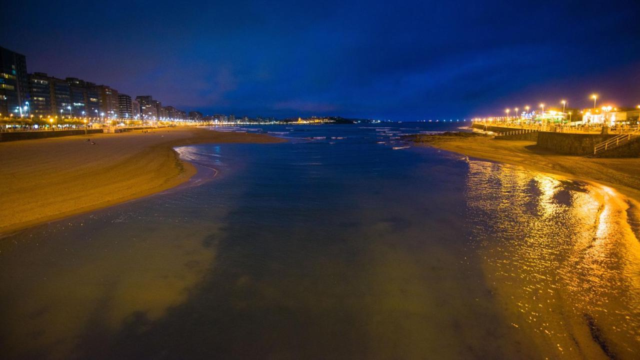 La Siete De San Lorenzo Gijón Dış mekan fotoğraf